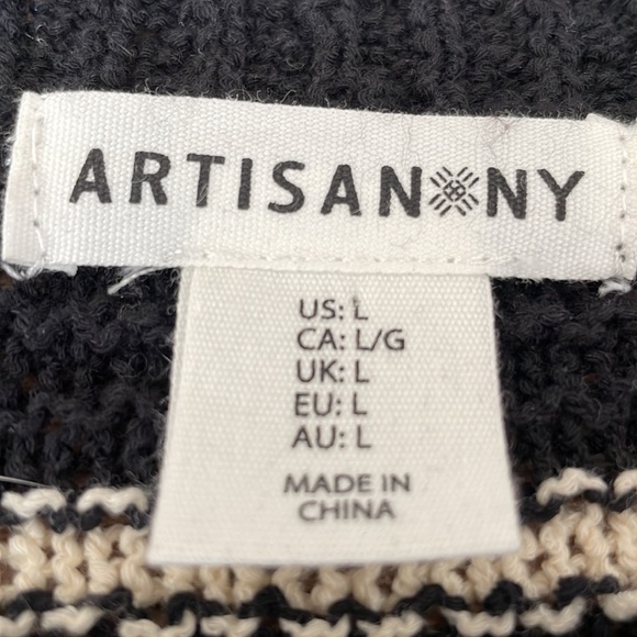 Arisan NY crew neck knit sweater women’s size large in EUC - Picture 5 of 8